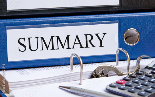 Photo: Summary Summary