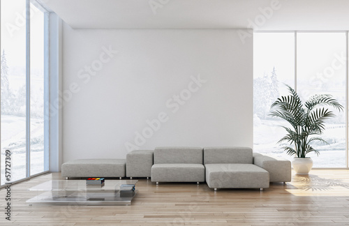 Illustration: Living room Living room