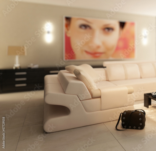 Photo: Inside a luxury apartment (focused) Inside a luxury apartment (focused)
