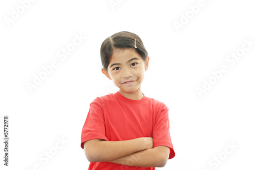Photo: 笑顔の女の子 笑顔の女の子