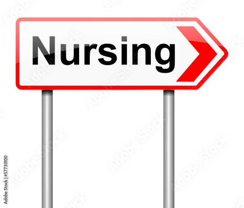 Illustration: Nursing concept. Nursing concept.