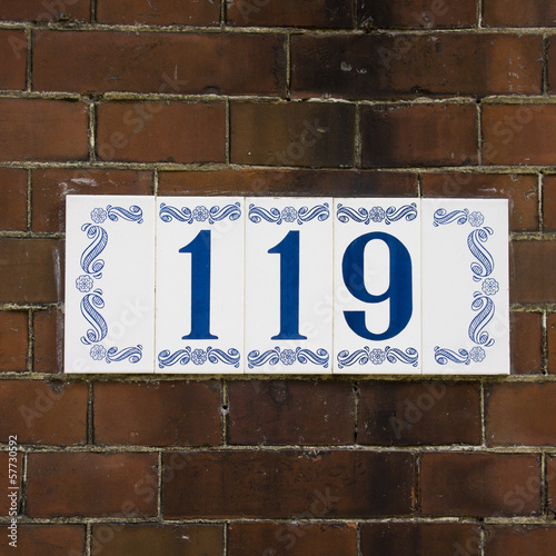 Photo: Number 119 Number 119