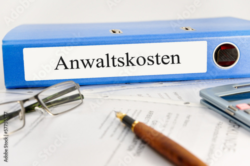 Photo: Anwaltskosten Anwaltskosten