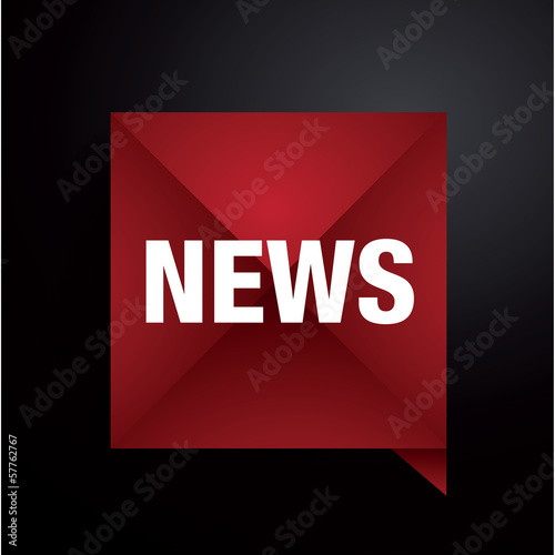 Vector: News button - vector illustration News button - vector illustration