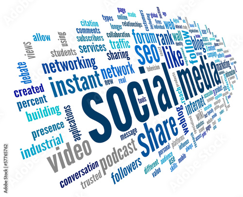 Photo: Mental health in word tag cloud Mental health in word tag cloud