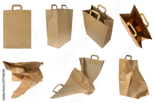 Photo: Collection of brown Paper Bags Collection of brown Paper Bags