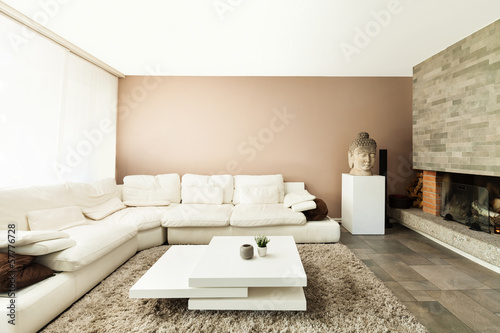 Photo: Interior, beautiful apartment, luxurious living room Interior, beautiful apartment, luxurious living room
