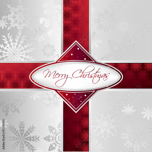 Vector: Silver Christmas Background. Vector Silver Christmas Background. Vector