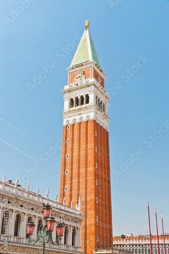 Photo: San Marco Campanile - bell tower of Saint Mark cathedral San Marco Campanile - bell tower of Saint Mark cathedral