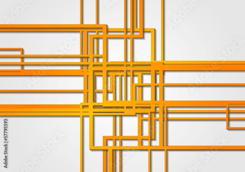 Vector: Bright striped technology design Bright striped technology design