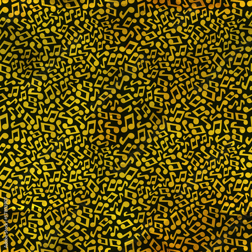 Vector: Music notes. Seamless pattern. Music notes. Seamless pattern.