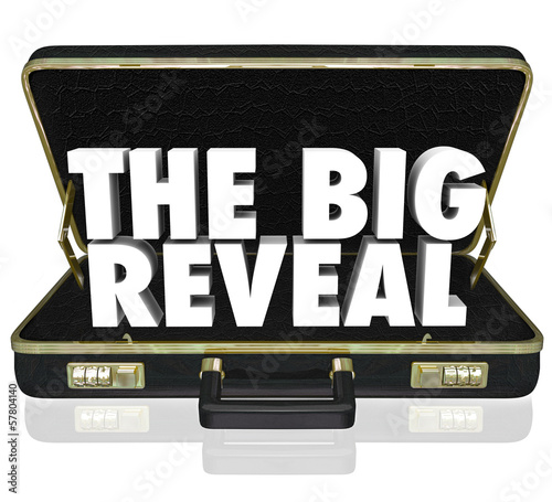 Illustration: The Big Reveal Opening Briefcase Revealing Mystery Inside The Big Reveal Opening Briefcase Revealing Mystery Inside