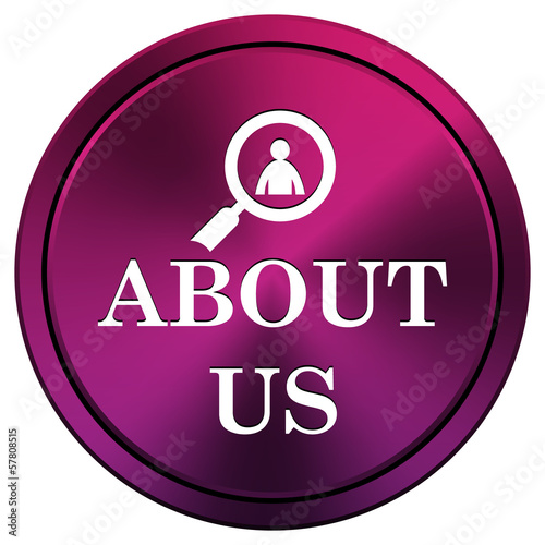 Illustration: About us icon About us icon