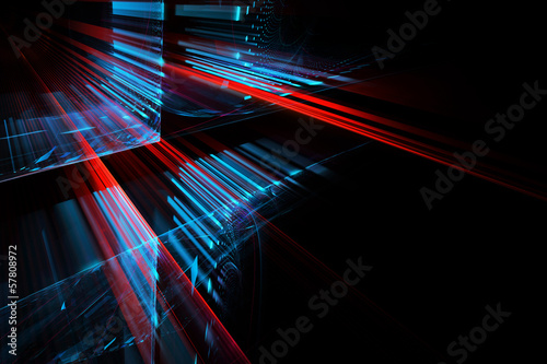 Illustration: Abstract futuristic background Abstract futuristic background