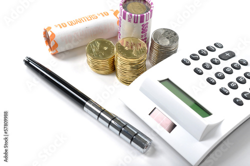 Photo: Finance items Finance items