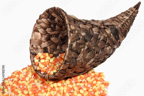 Photo: Cornucopia & Candy Corn Cornucopia & Candy Corn