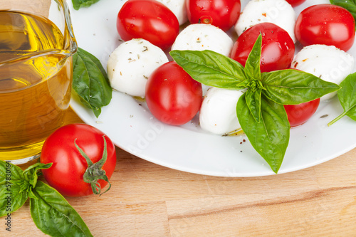 Photo: Caprese salad Caprese salad