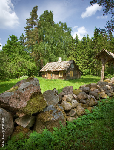 Photo: Old house in the forest Old house in the forest