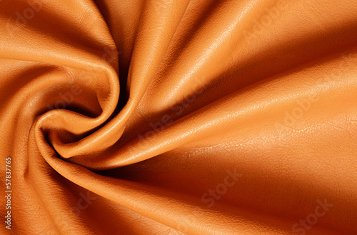 Photo: Draped leather for background Draped leather for background