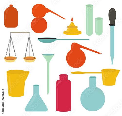 Vector: Alchemy equipment Alchemy equipment
