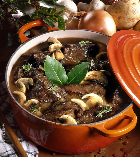 Photo: boeuf Bourguignon 2 boeuf Bourguignon 2