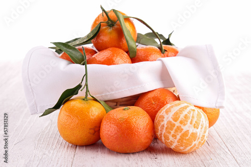 Photo: tangerine or mandarin fruit tangerine or mandarin fruit