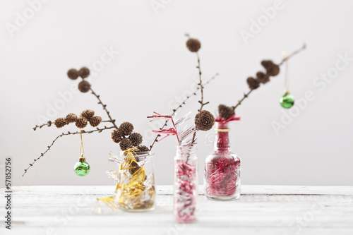 Photo: Trendy christmas decorations Trendy christmas decorations