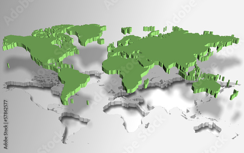 Illustration: World puzzle World puzzle