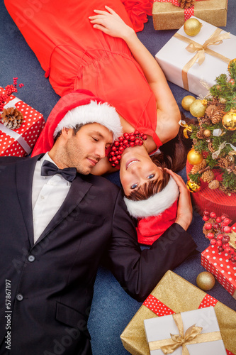 Photo: chrismas couple chrismas couple