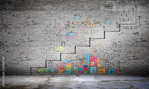 Photo: Success ladder Success ladder