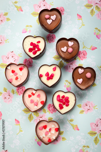Photo: chocolate candies chocolate candies