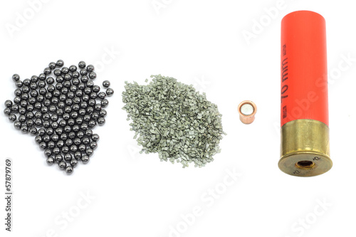 Photo: holder of a hunting rifle to separate on a white background holder of a hunting rifle to separate on a white background