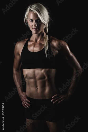 Photo: fitness girl fitness girl