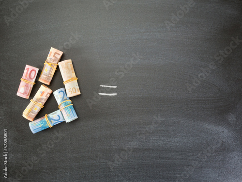 Photo: Money Equals Concept Money Equals Concept