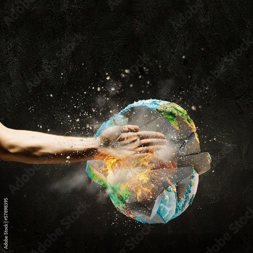 Photo: Ecology problem Ecology problem