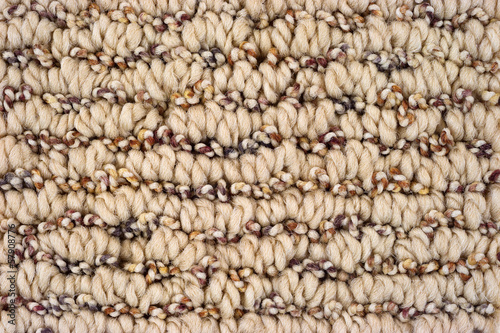 Photo: Very close view of a braided carpet Very close view of a braided carpet