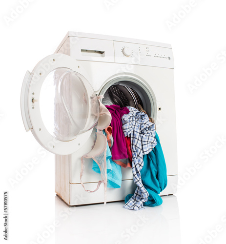 Photo: washing machine washing machine