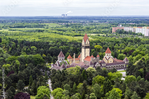 Photo: The crematorium of Leipzig, Germany The crematorium of Leipzig, Germany