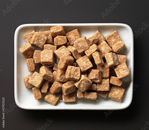 Photo: brown sugar cubes brown sugar cubes