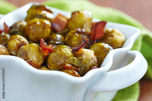 Photo: brussels sprouts with bacon brussels sprouts with bacon