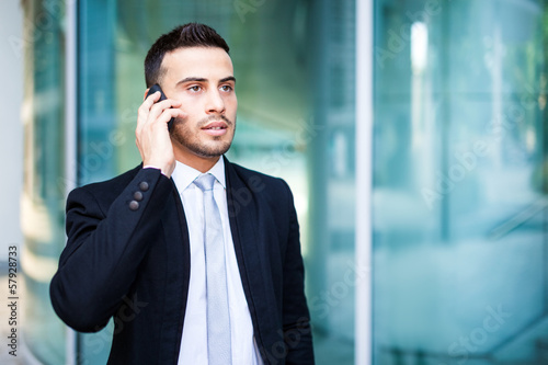 Photo: Handsome businessman portrait Handsome businessman portrait