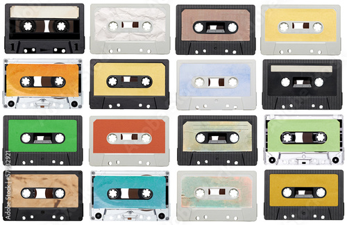 Photo: music audio tape vintage music audio tape vintage