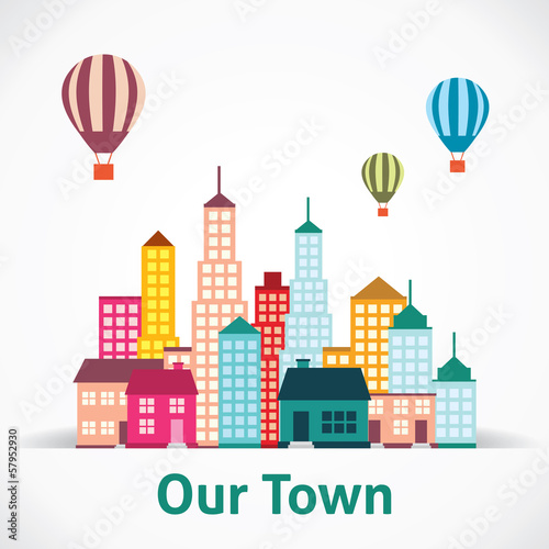 Vector: Building icon set. Abstract architecture Building icon set. Abstract architecture