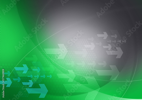 Illustration: green grey graphic arrows backdrop green grey graphic arrows backdrop