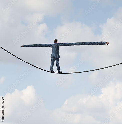 Illustration: Adjust To Risk Adjust To Risk