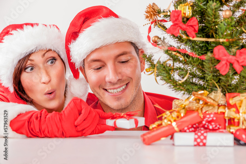 Photo: christmas couple christmas couple