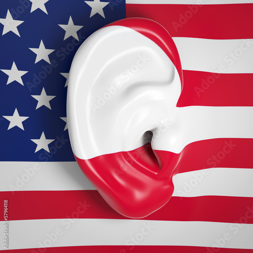 Illustration: USA spioniert USA spioniert
