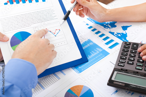 Photo: Business accounting Business accounting