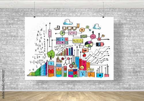Illustration: Hanging banner Hanging banner