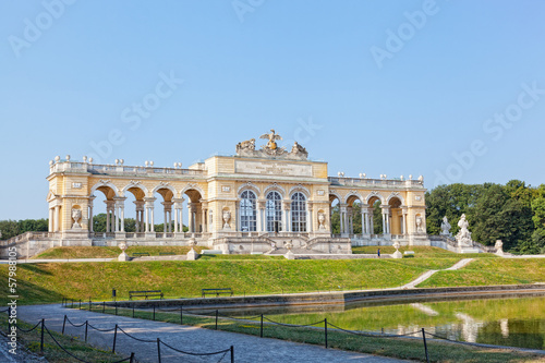 Photo: View on Gloriette in Schonbrunn Palace, Vienna, Austria View on Gloriette in Schonbrunn Palace, Vienna, Austria